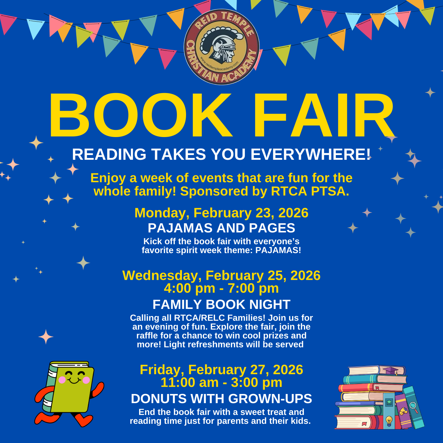 RTCA Book Fair Event Flyer