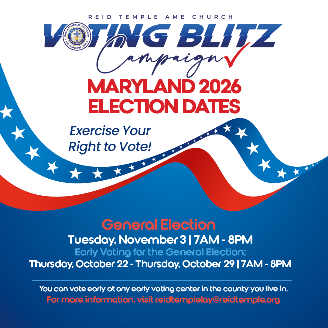 Voting Blitz 2026 – Maryland election dates